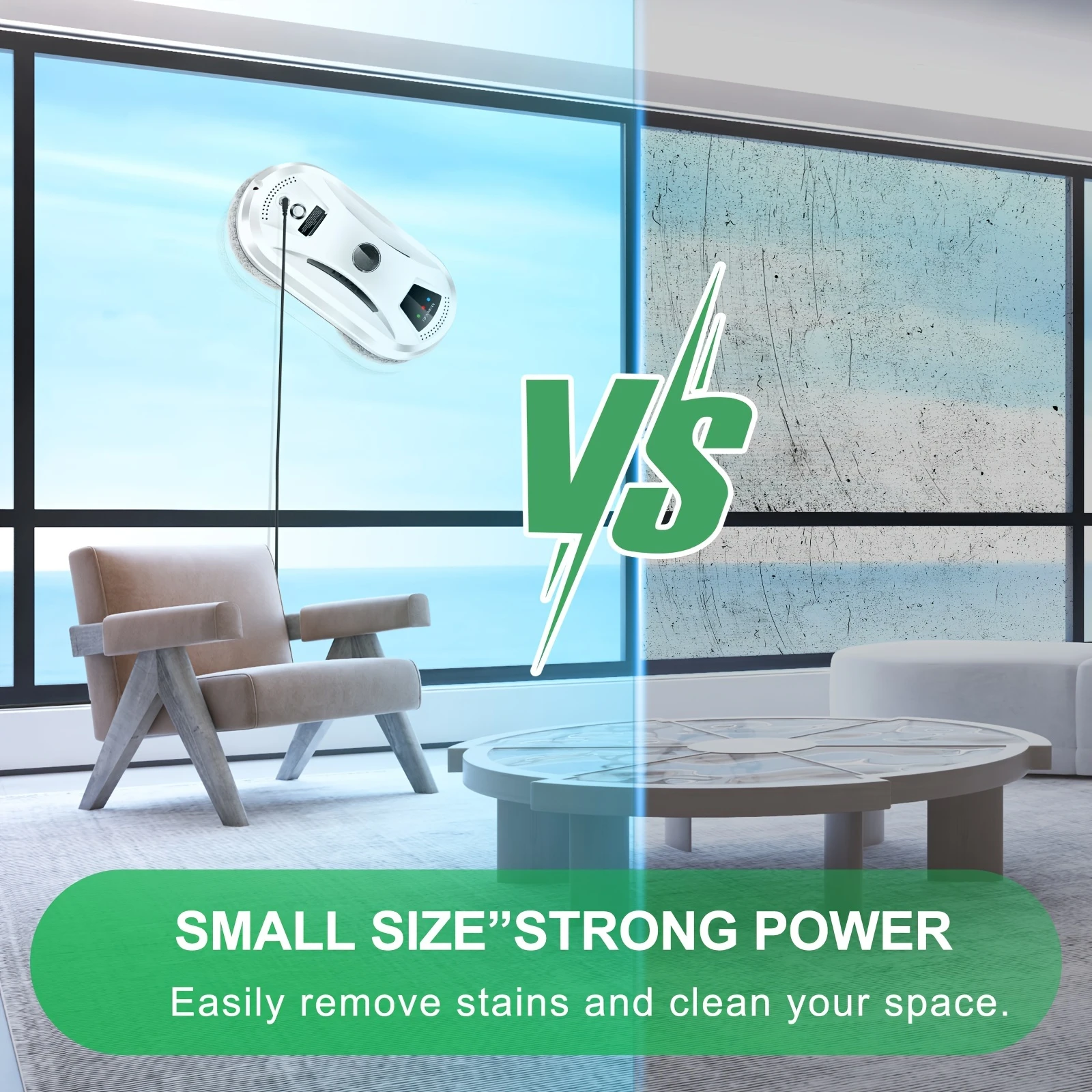 Fully Automatic Window Cleaning Machine, Glass Cleaning Robot, Remote-controlled Electric Planning Intelligent Window Cleaning 5