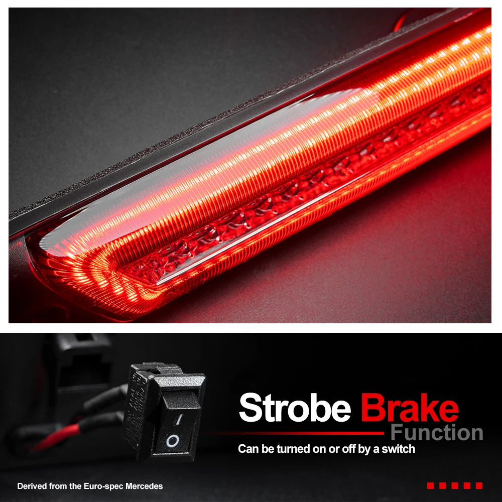 thumbnail image 2 of Riloer Third Brake Light, LED 3rd Brake Light Lamp, Replaces 923238 2 of 13