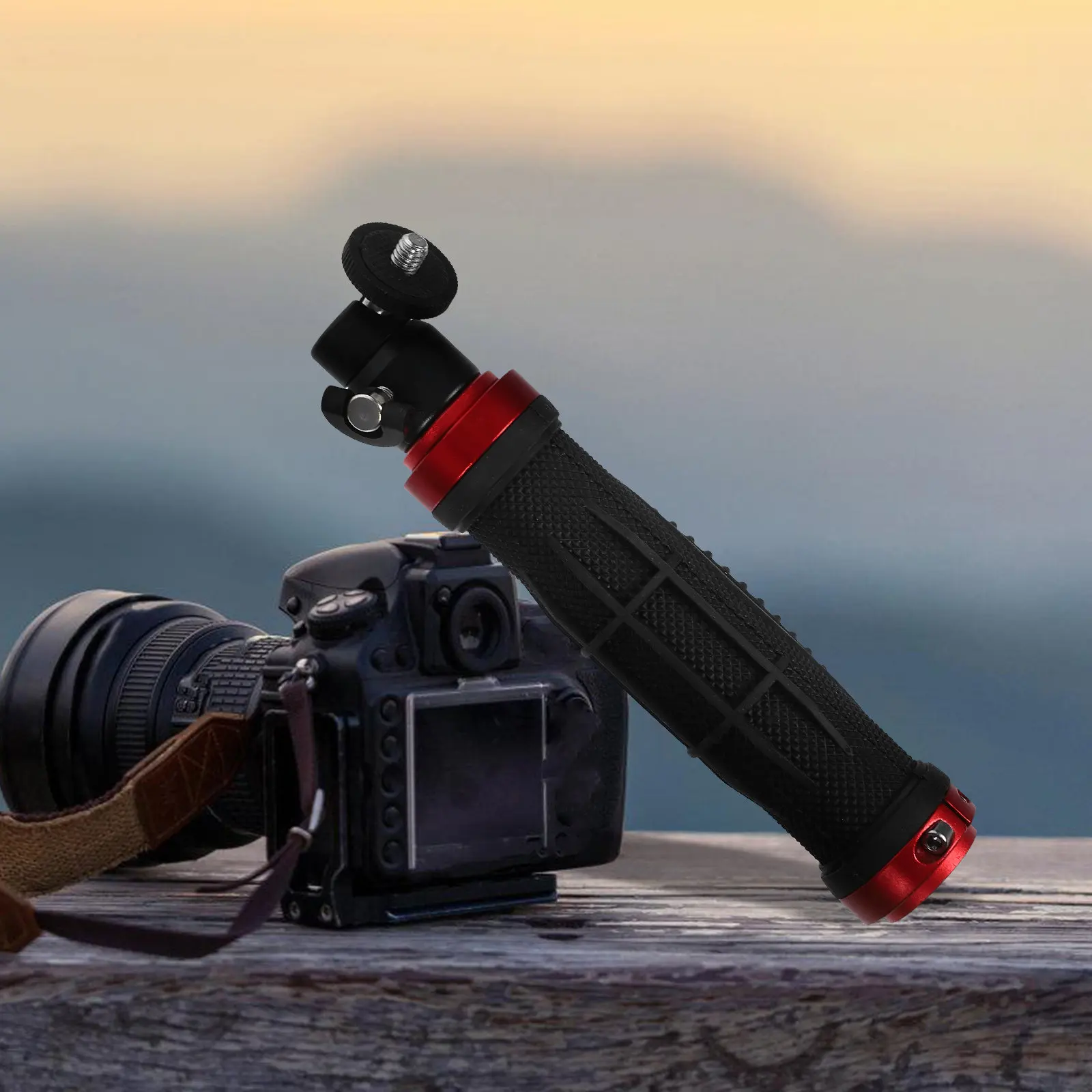 전문가용 알루미늄 카메라 핸들 그립 DSLR 미러리스 비디오 스테빌라이저 경량 미끄럼 방지 범용 핸들그립 카메라