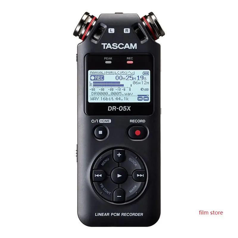 

TASCAM DR-05 Dr05x Recorder News Interview Meeting Record Guitar Playing and Singing Eating Recording Pen