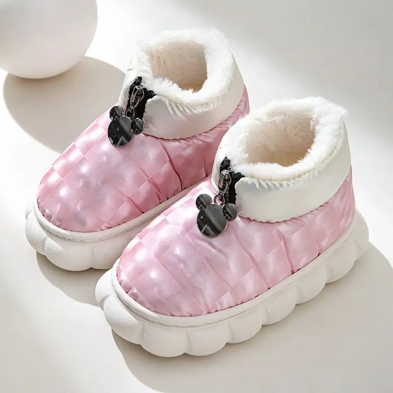 

Children Boots For Girls Boys Baby Warm Fleece Waterproof Snow Girl Shoes Ankle Boots Sapato Winter Boot Cotton Kids Girl Shoes