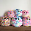 20cm Ty Beanie Pillow Big Eyes Stuffed Plush Toy Sofa Bedding Soft Cute Animal Doll Unicorn Bear Cat Children Gifts 2