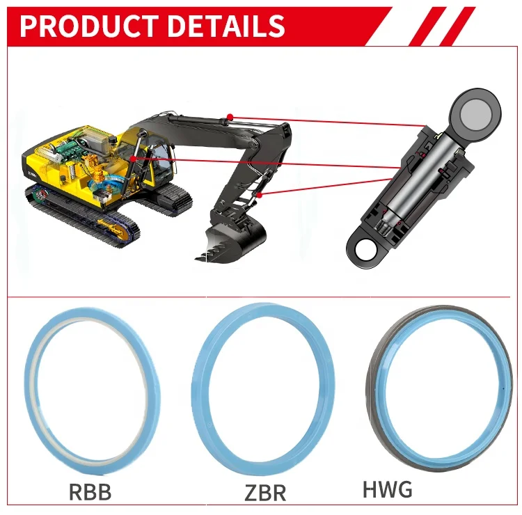 Long Life Seal For EX100-1 Boom Seal Kit 4206340 Hydraulic Cylinder Kit For HITACHI