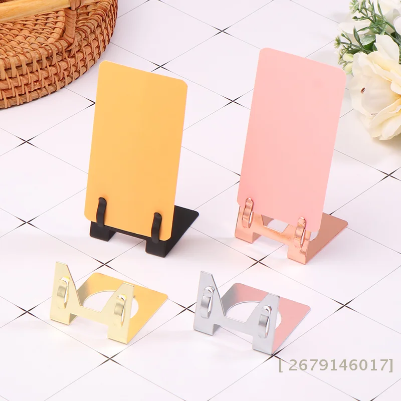 【YY26】금속 가격표 라벨 클립 테이블 탑 넘버 스냅 식품 이름표 카드 홀더 소매점 슈퍼마켓용