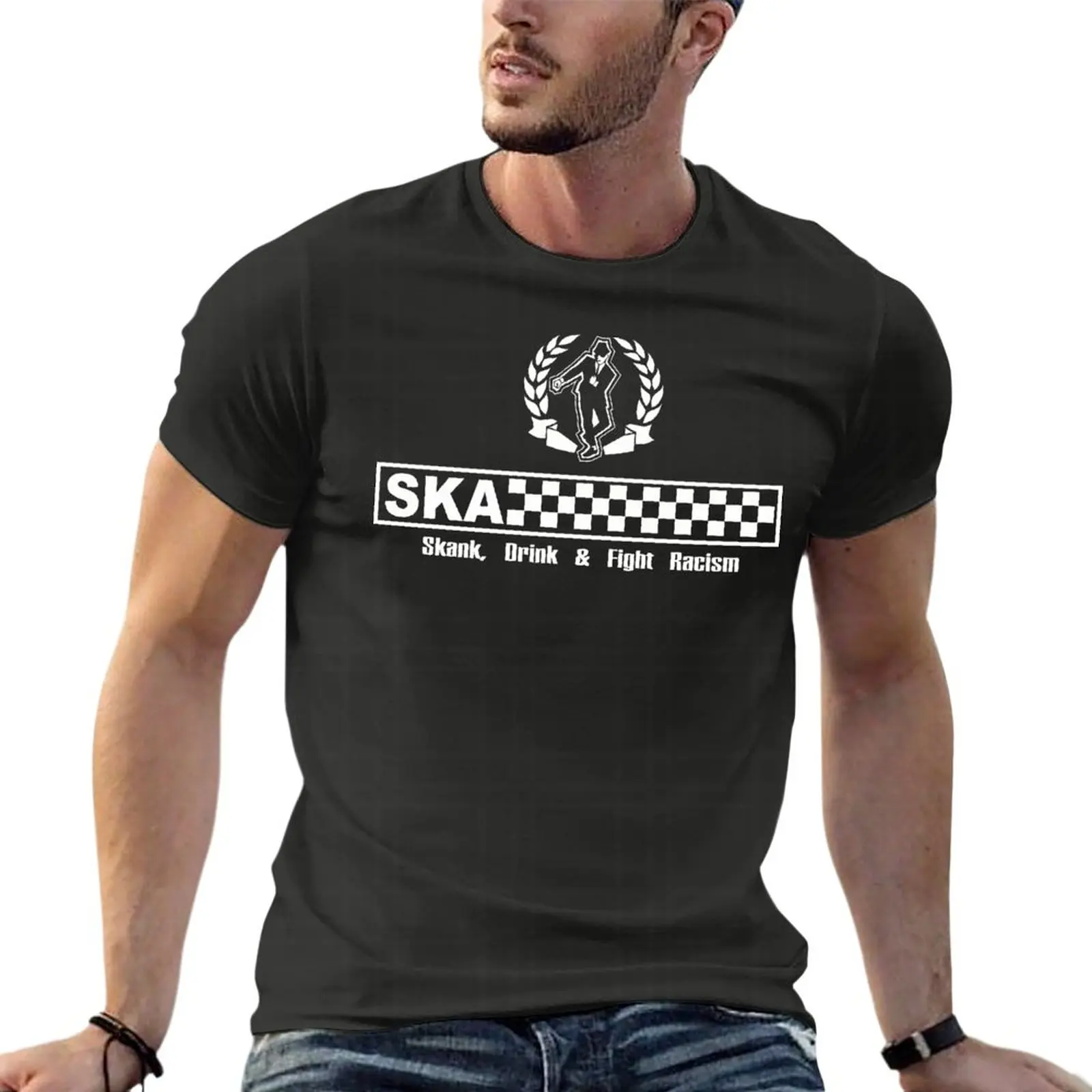 

Rude Boy Skinhead Ska Rocksteady Reggae Trojan Oversized T-Shirt Personalized Men'S Clothing 100% Cotton Streetwear Tops Tee
