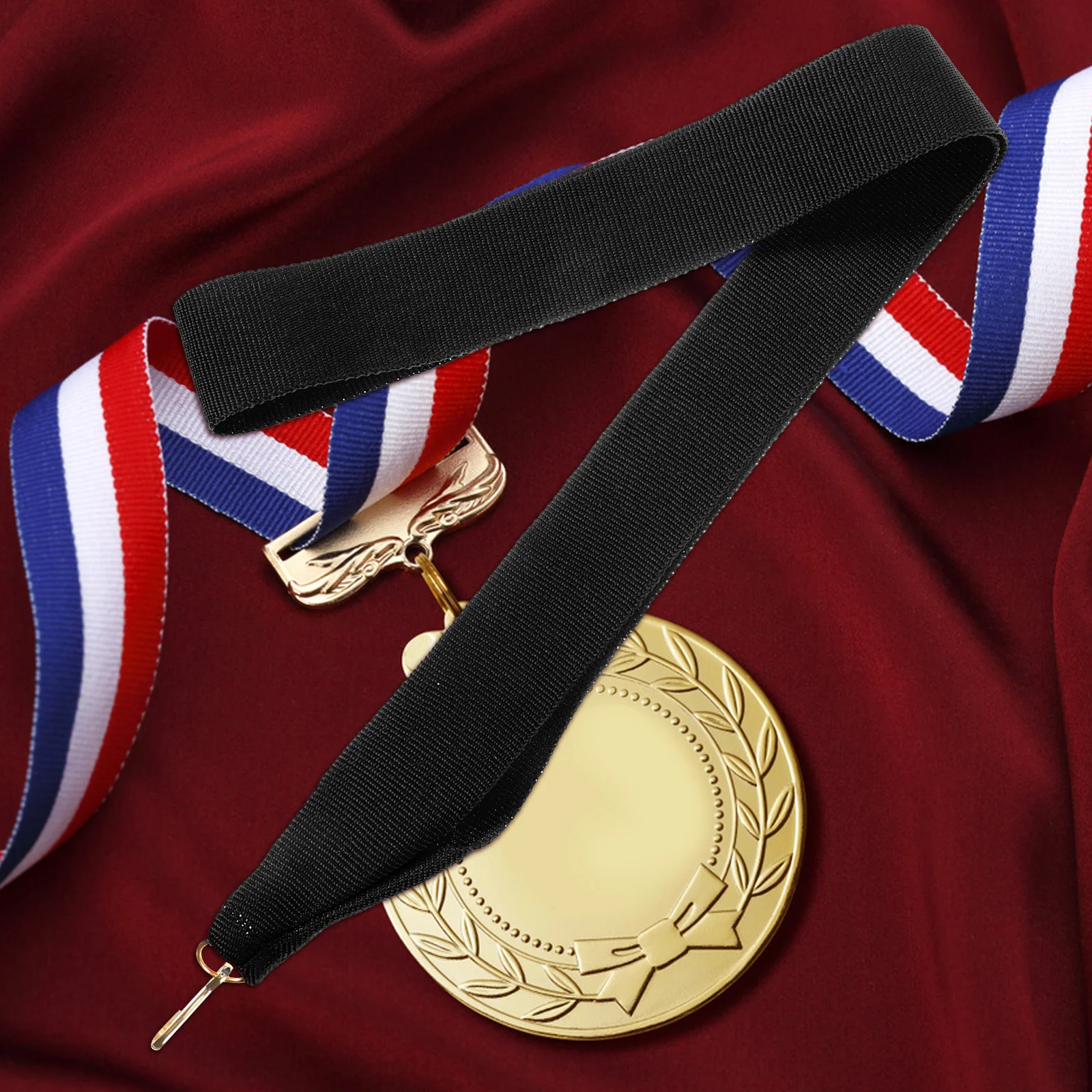 Medal Ribbons 20 Pcs Medal Ribbon Award Ribbons Competition Neck Ribbon Sports Meeting Medal Lanyard Team Sports Polyester Straps Souvenirs