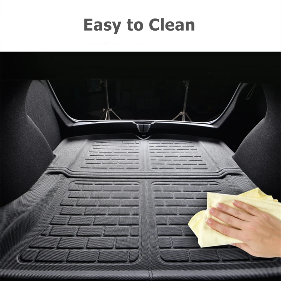 For Tesla Model 3-Model Y-RHD LHD Floor Mats XPE Anti-Slip All-Weather Trunk Mats for Tesla Car Floor Liners car floor mats floor mats
