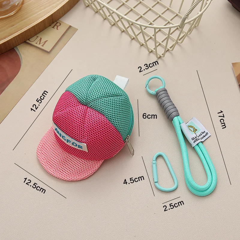 Urban Chic Mini Bag & Earphone Pouch | Versatile Hat Charm Coin Purse