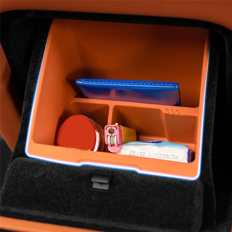 리샹 L7 L8 L9 2022 2023용 운전석 아래 차량 수납함 내부 수납함 방수 수납함 부품