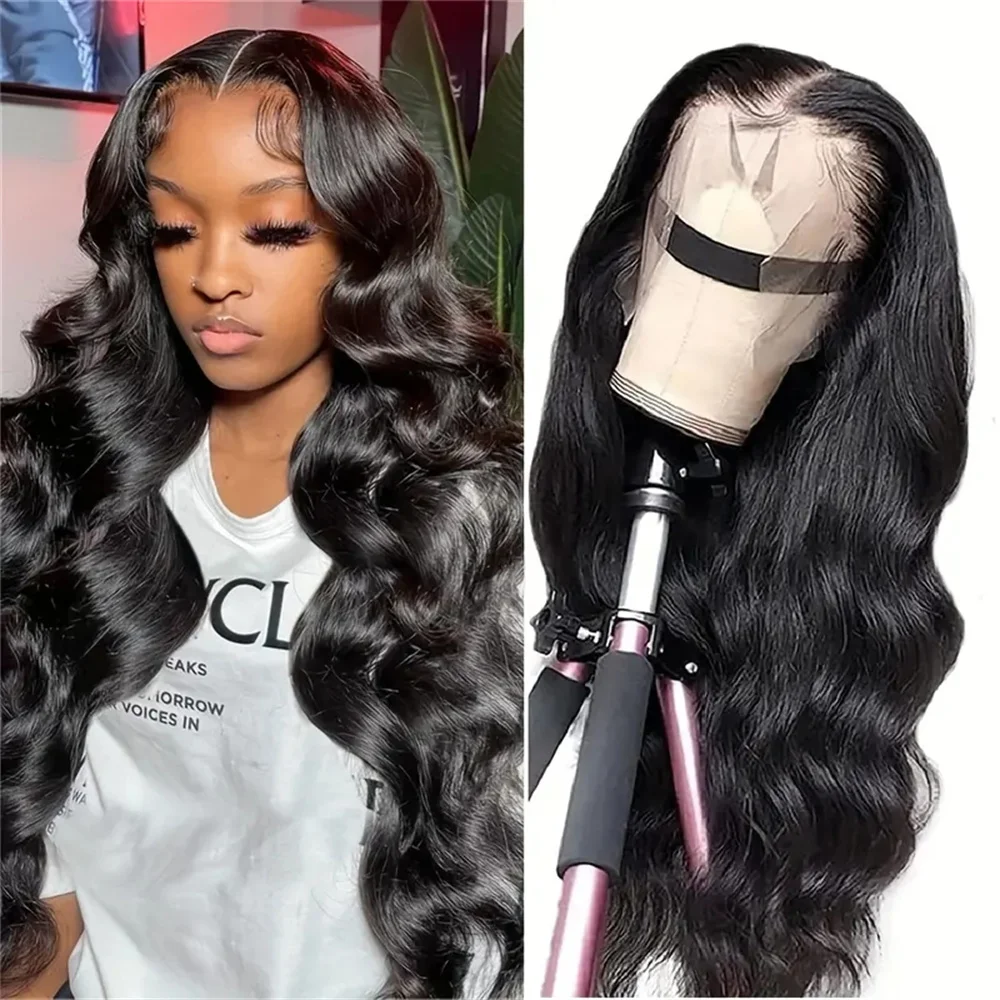 

32 -8Inch Body Wave Lace Front Wigs 13x4 Hd Lace Wig Human Hair Wigs For Black Women Pre Plucked Brazilian 13x6 Lace Frontal Wig