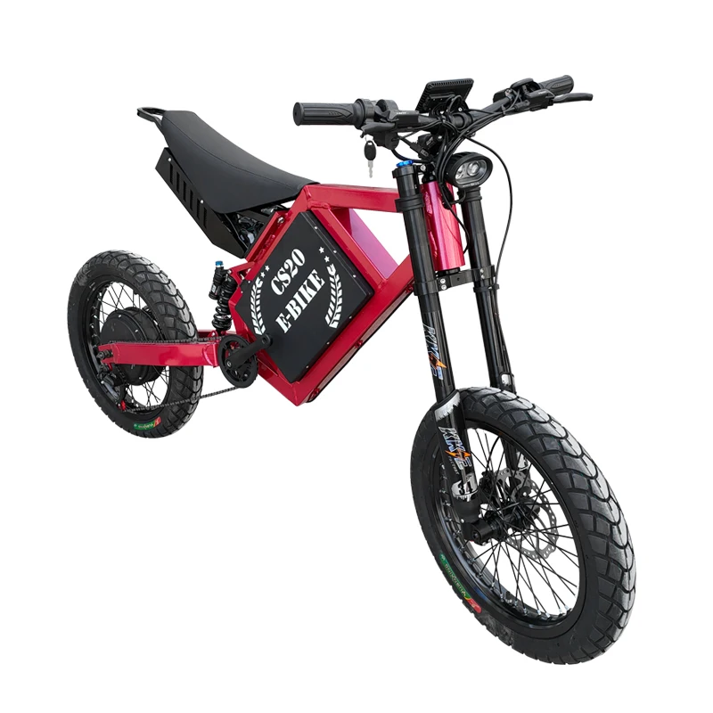 Cs20 72V Electric Bicycle EBIKE 12000w Motorbike Pitbike Electric Dirt Bike