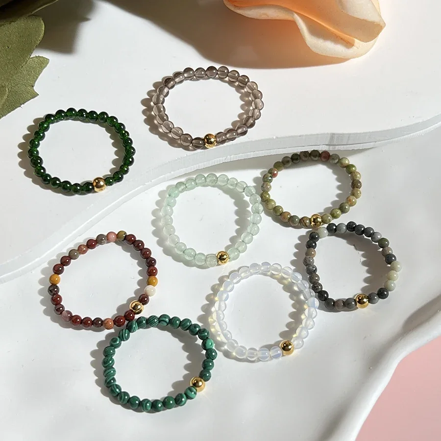 Wedding Rings for Women Handmade Jewelry Stainless Steel