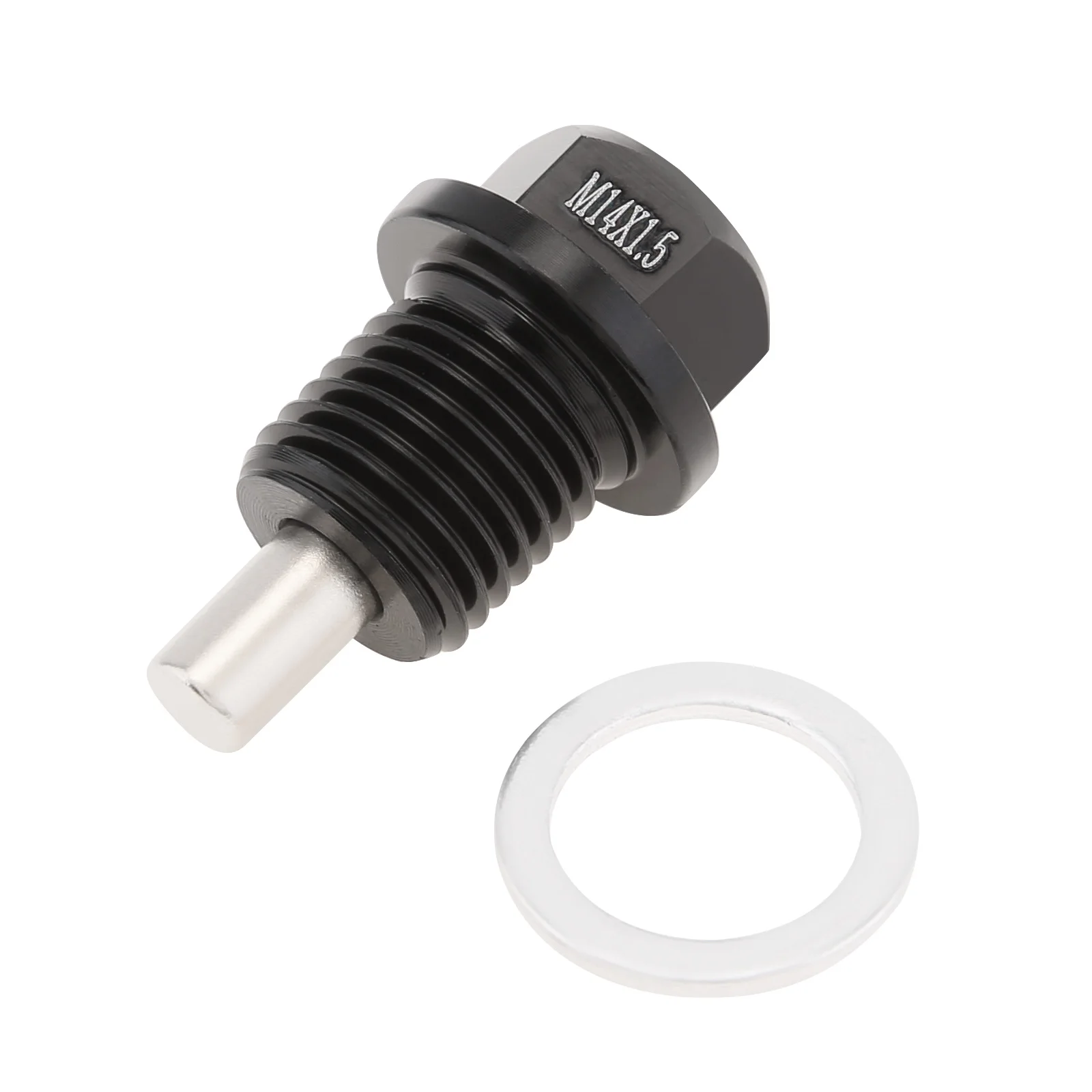 Magnetic Oil Drain Plug M14 x 1.5 T6 Aviation Aluminum For Ford GM Hyundai KIA
