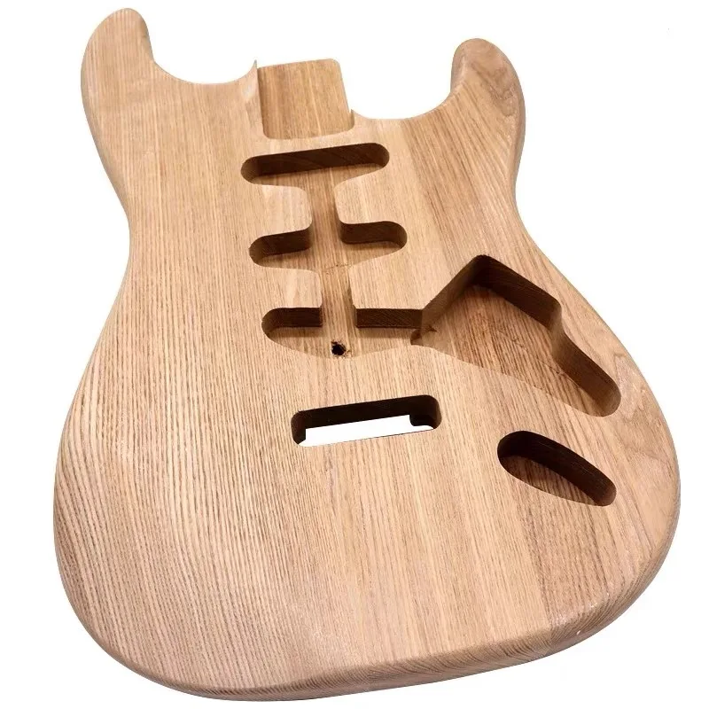 HighQualityAshWoodElectricGuitarBodySSSHeavyWoodGuitarBarrel