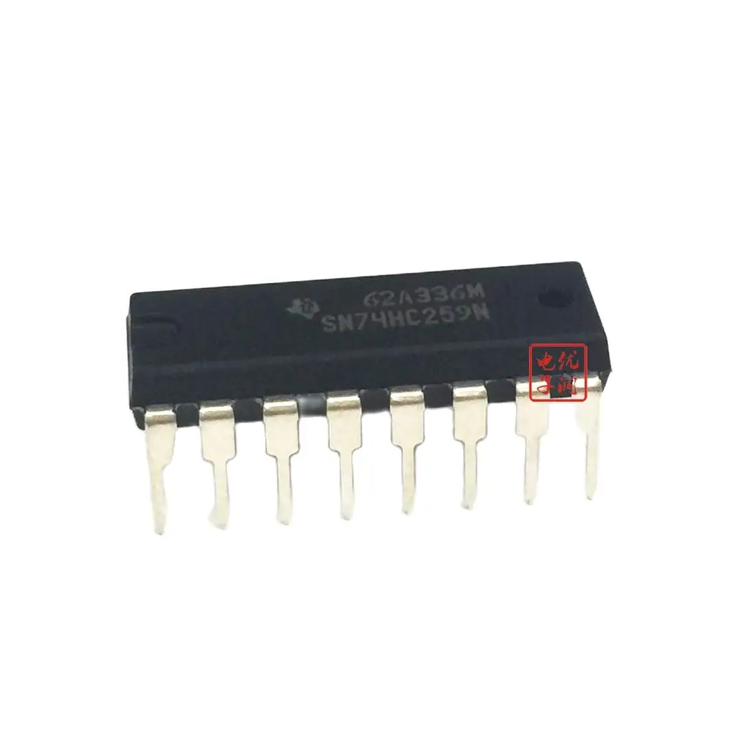 

10PCS/ SN74HC259N HD74HC259P [New Imported Original] DIP16 Logic Chip