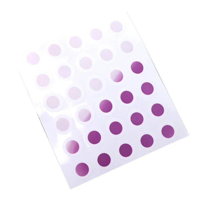 자외선 노출을 시각적으로 모니터링하는 혁신적인 보라색 UV 스티커