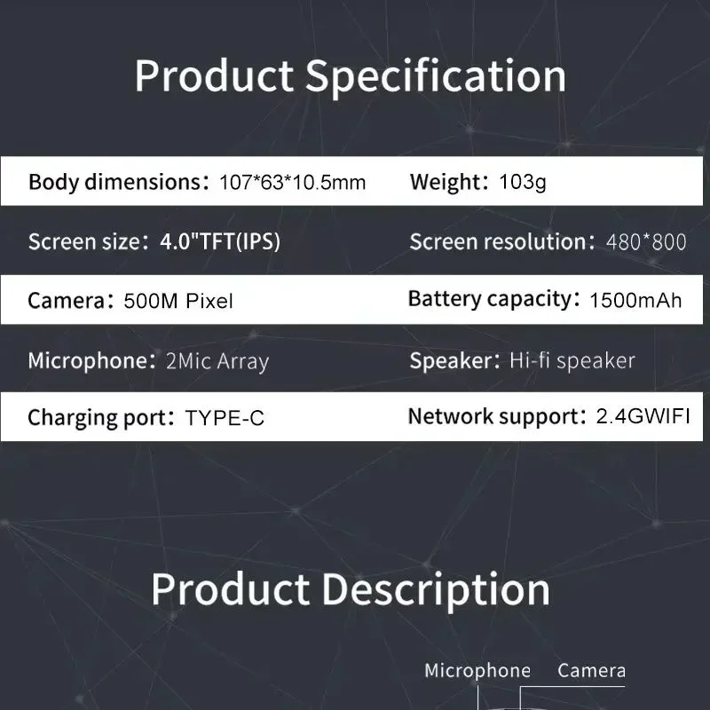 Smart Instant Voice Offline Translator Machine P60 Support 138 Languages Real Time Multi-Language Tool Portable Translation