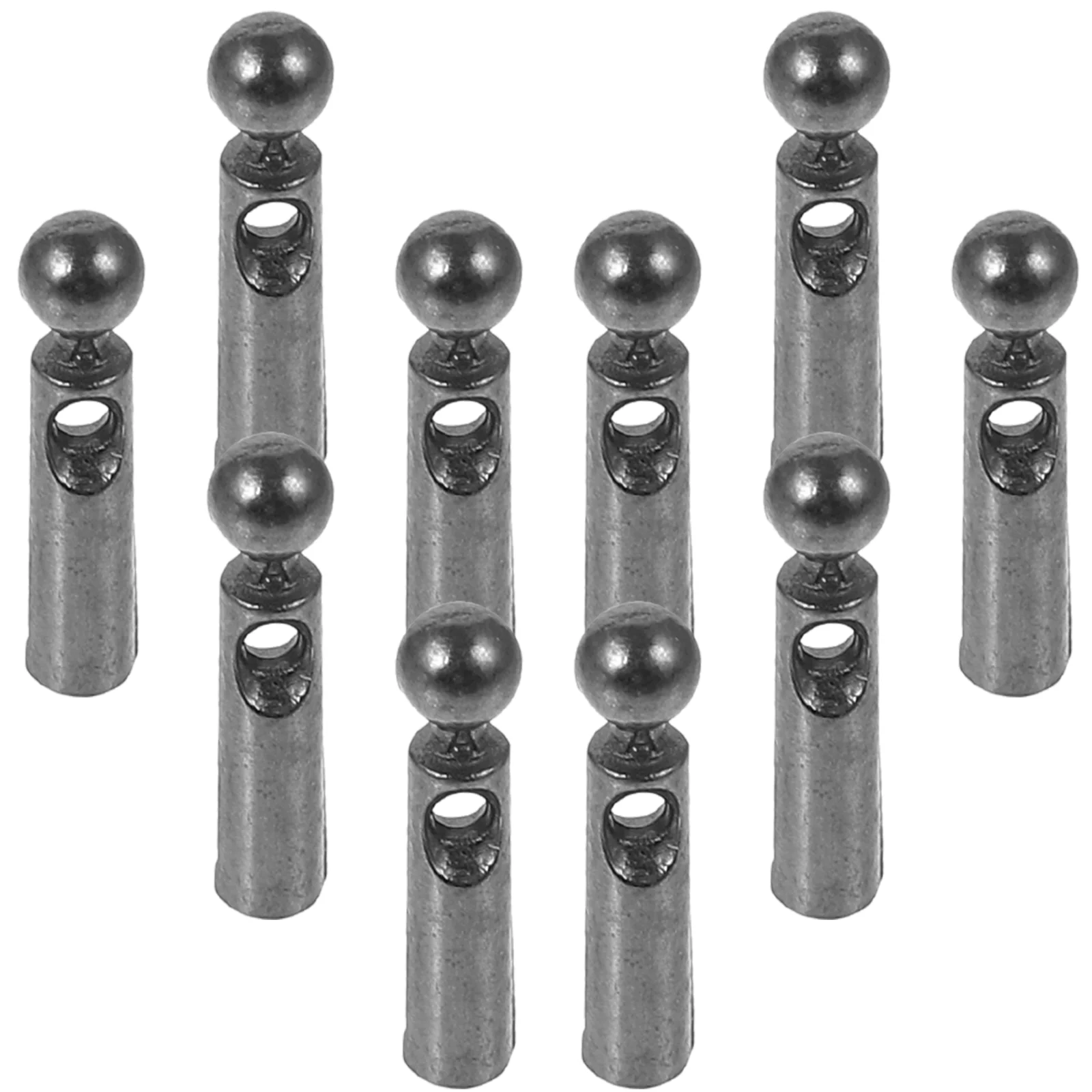 

10 Pcs Umbrella Accessories Repairing Supplies for Parts Rain Bone Covers Raindrops Foldable Tail Beads Metal