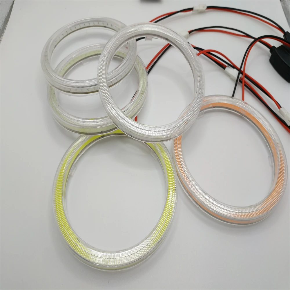 

10pcs Daytime Running Headlight Lamp Car Angel Eyes Led Halo Ring Headlight DRL 12V 60MM 70MM 80MM 90MM 100MM 110MM 120MM