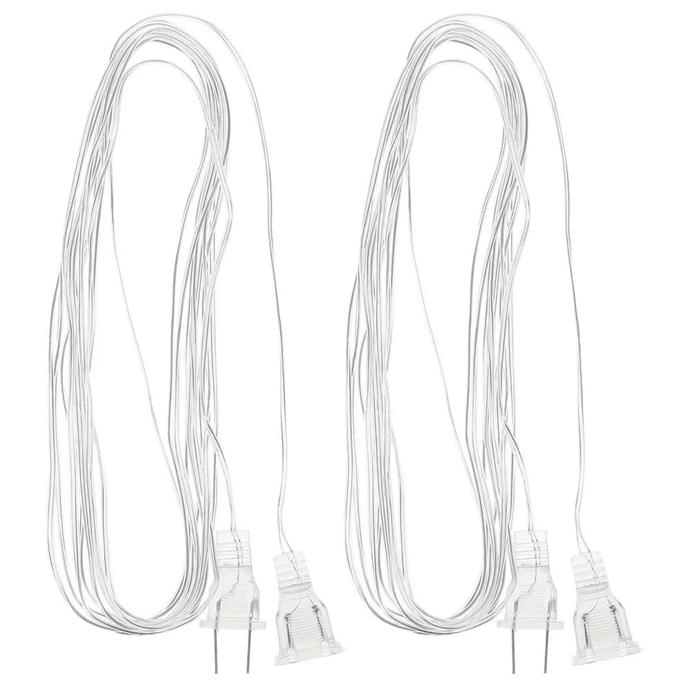 

Curtain Light Extension Cord LED Lamp Cable Party String Accessory (US Plug) LED Light With Colored Light Extension Line