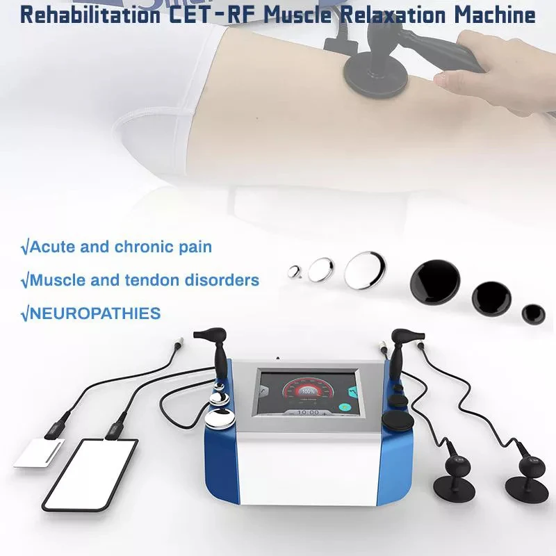 유럽 최고 판매 스마트 Tecar 물리 치료 장비, Cet Ret Tecar 치료 Diathermy 기계