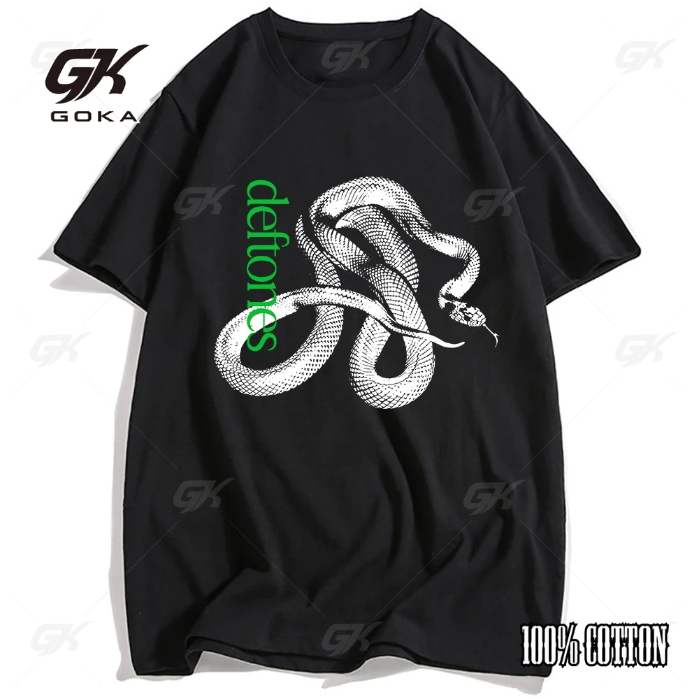 Deftones Cotton Singer Band T Shirt Men Women Hip Hop Rock Tee Fashion Short Sleeve T Shirt Summer Clothes T-shirts Tops