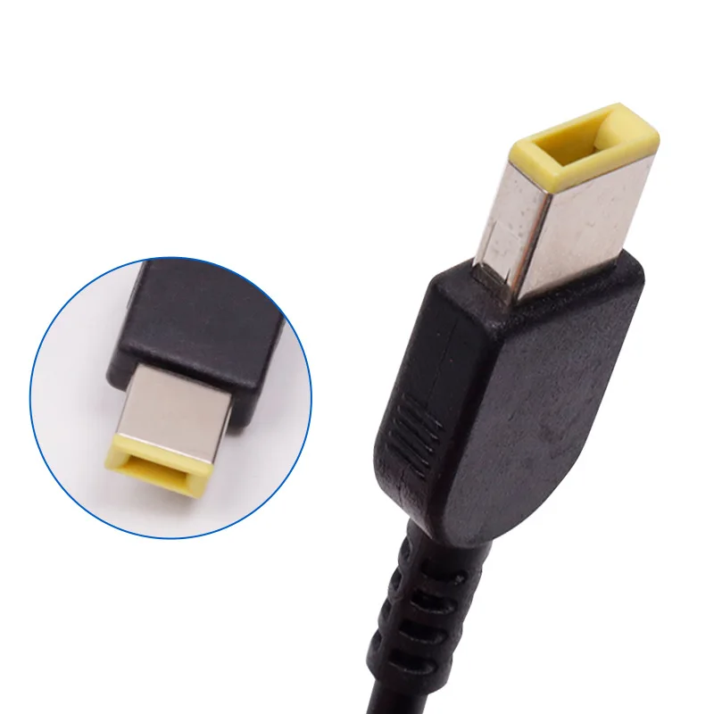 65W 20V 3.25A 사각형 AC 노트북 충전기 전원 어댑터 (레노버 씽크패드 X301S X230S G500 G405 X1 카본 E431 E531 T440s 요가 13 호환)