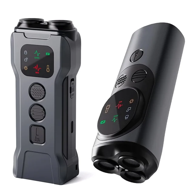 Sa4b41be44fdb4206adce44950a1ef961C.jpeg Dog Sonic Bark Deterrents Devices for Own or Neighbor's Dog, 3X Ultrasonic Anti Barking Device for Dogs Bark Deterrent Safe