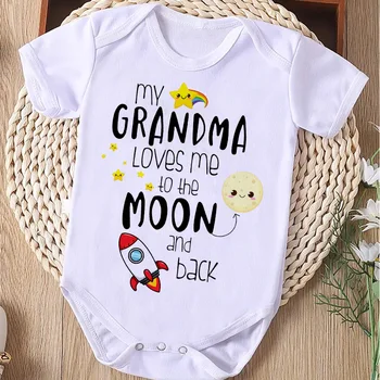 Grandma Love Baby Onesie 1