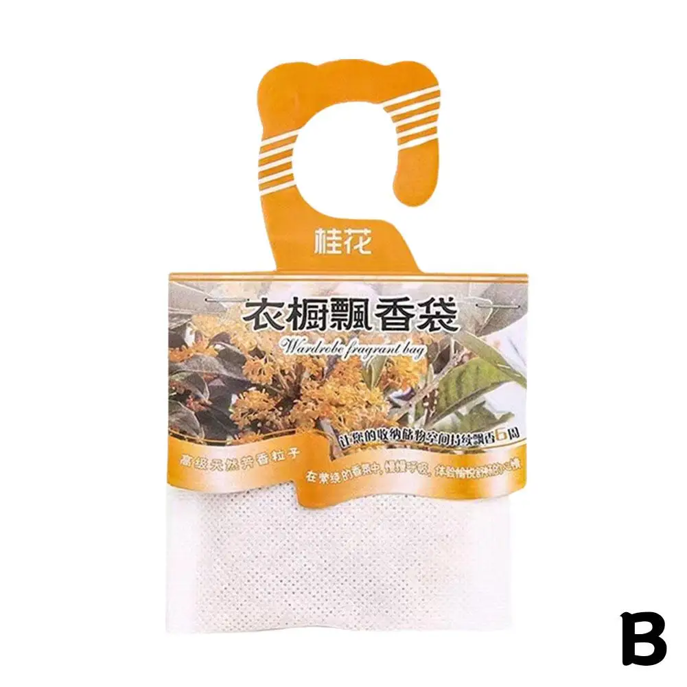 Wardrobe Sachet Lavender Fragrance Air Freshener Pack Hanging Aromatherapy Bag Insect Solution Mildew Sachet Proof Natural Z1L7