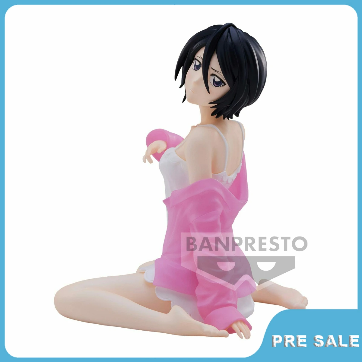 

Pre Sale Anime Bleach Action Figure Kuchiki Rukia Original Hand Made Relax Time Toy Peripherals Collection Gifts for Kids