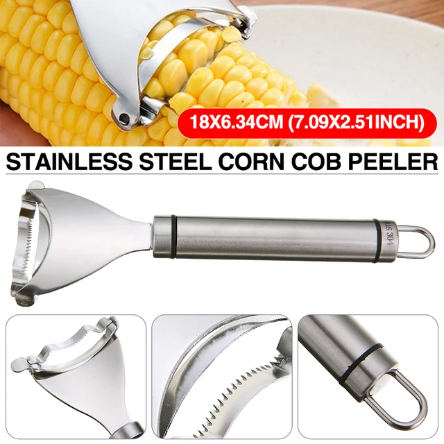 1pc Stainless Steel Corn Processing Tool - Corn Planer, Corn Knife