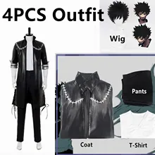 

2022 Academia Boku No Hero Academia Ochaco Uraraka Dabi Cosplay Costume Full Set Men Women Jacket Coat T Shirt