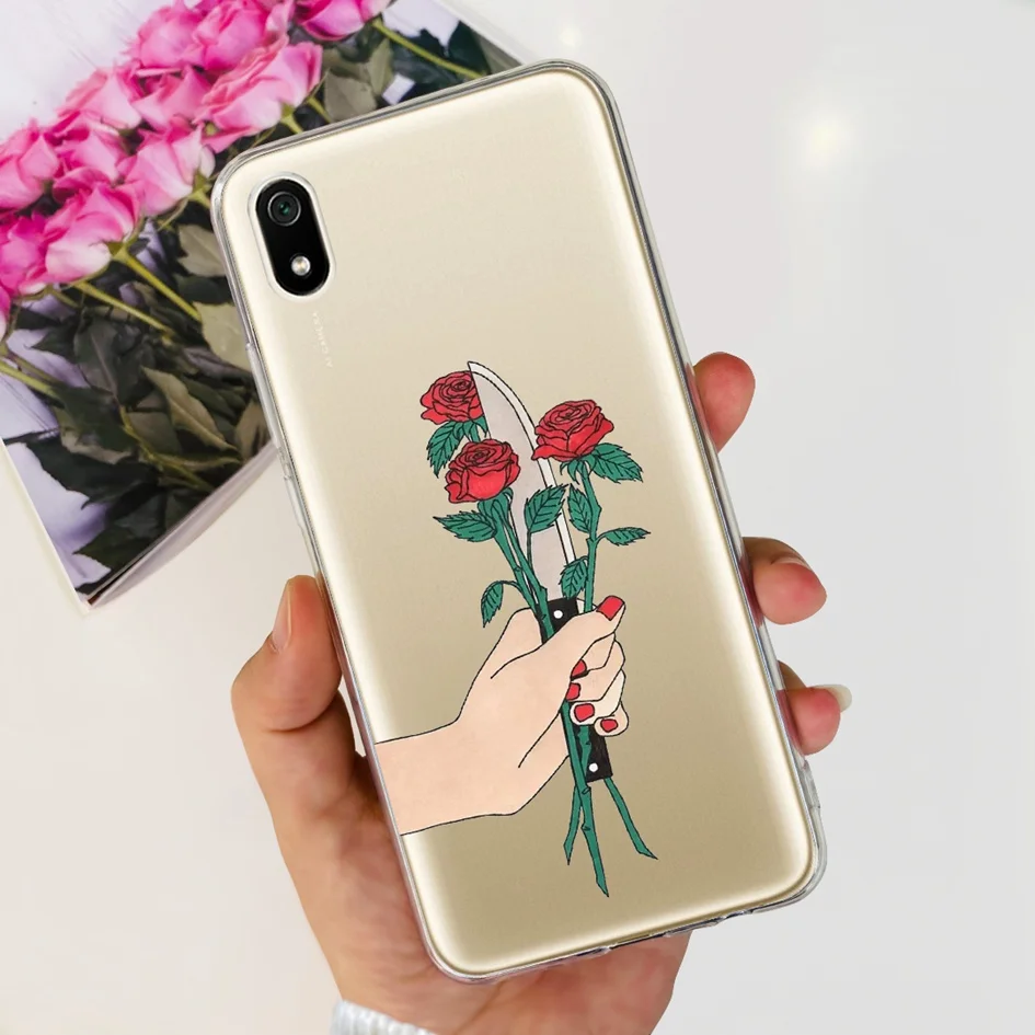 Silicone Soft Transparent TPU Protective Skin Back Cover