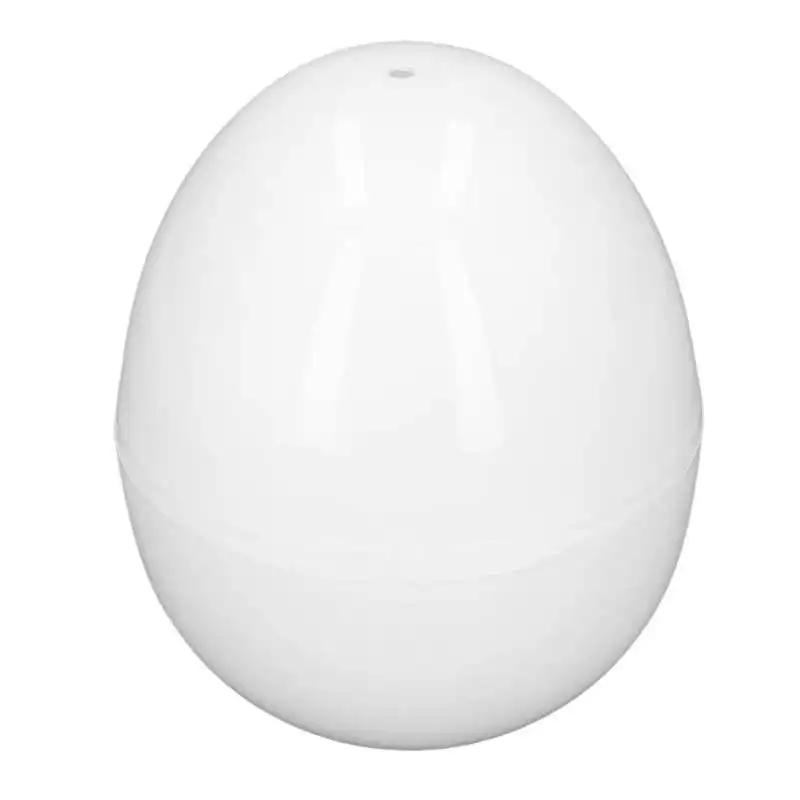 Hard Boiled Egg Cooker 4 Eggs Capacity Compact Design ABS Material Egg Shape Microwave Function Egg Boiler 1