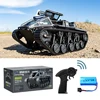 New Rc Tanks Model RC Car 2.4G Rock Crawler Remote Control Car Full-scale Armored Vehicle Military War Battle Toys for Boys 1