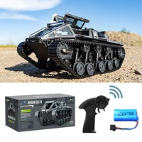 New Rc Tanks Model RC Car 2.4G Rock Crawler Remote Control Car Full-scale Armored Vehicle Military War Battle Toys for Boys 1