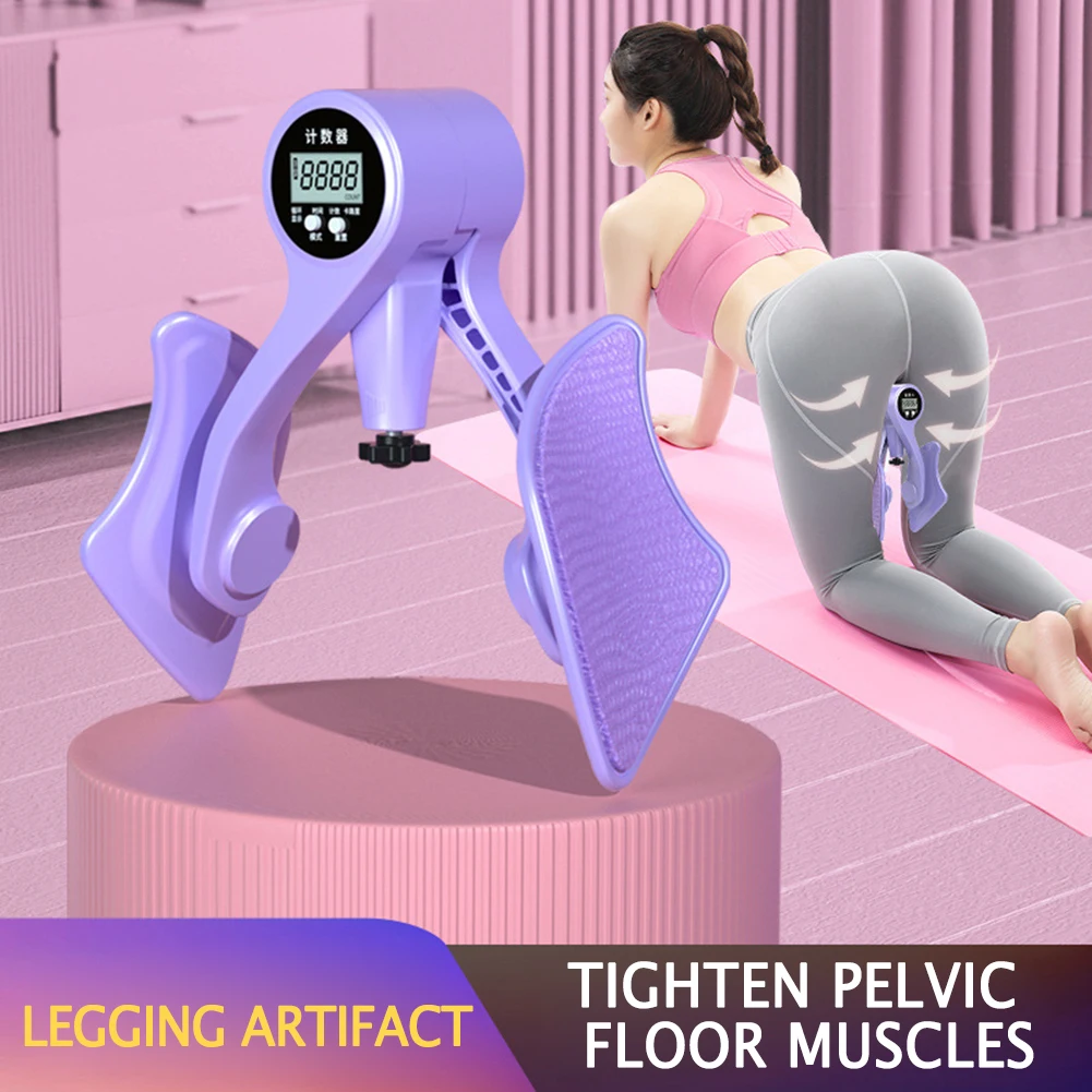 Muscle trainer Digital Hip Trainer Pelvis Recovery Firmness Training Leg Muscles Trainer Leg Exerciser Thigh Exercise