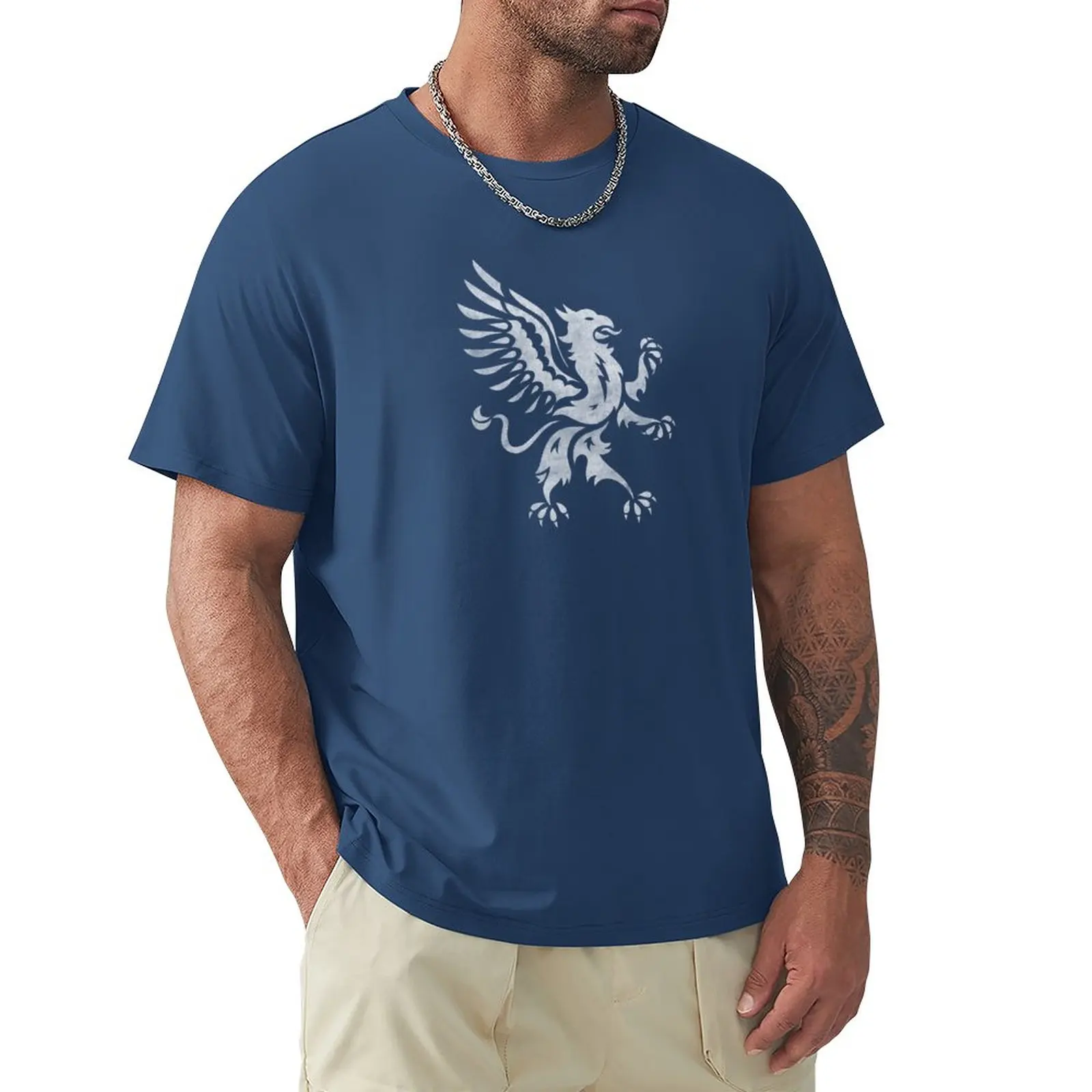 

The Griffin, a Medieval Heraldic Beast T-Shirt graphic t shirts graphic t shirt kawaii clothes t shirts for men cotton