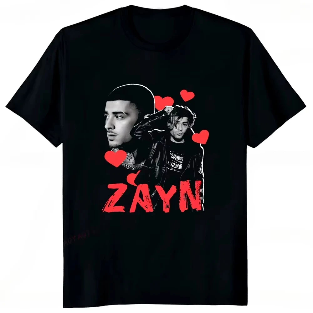 Room Under The Stairs 2025 Rapper Zayn Malik T-shirt O-Neck Short Sleeve Fans Gift Top Tee Oversized Casual Men's Women Clothing 2