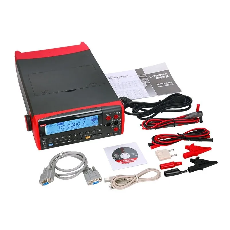 UNI T UT805A Ture RMS LCD Bench Type Digital Multimeter Volt Amp Ohm ...