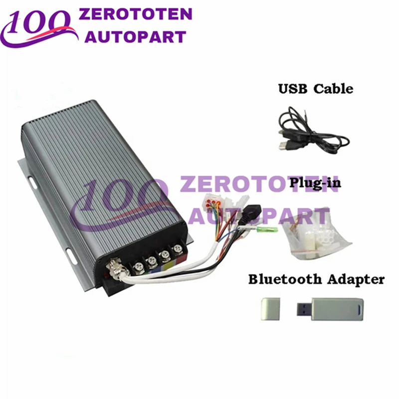 Contrôleur VTT électrique Sabvoton 72V 100A 3000W - Onde Sinusoïdale V2 + écran UKC1
