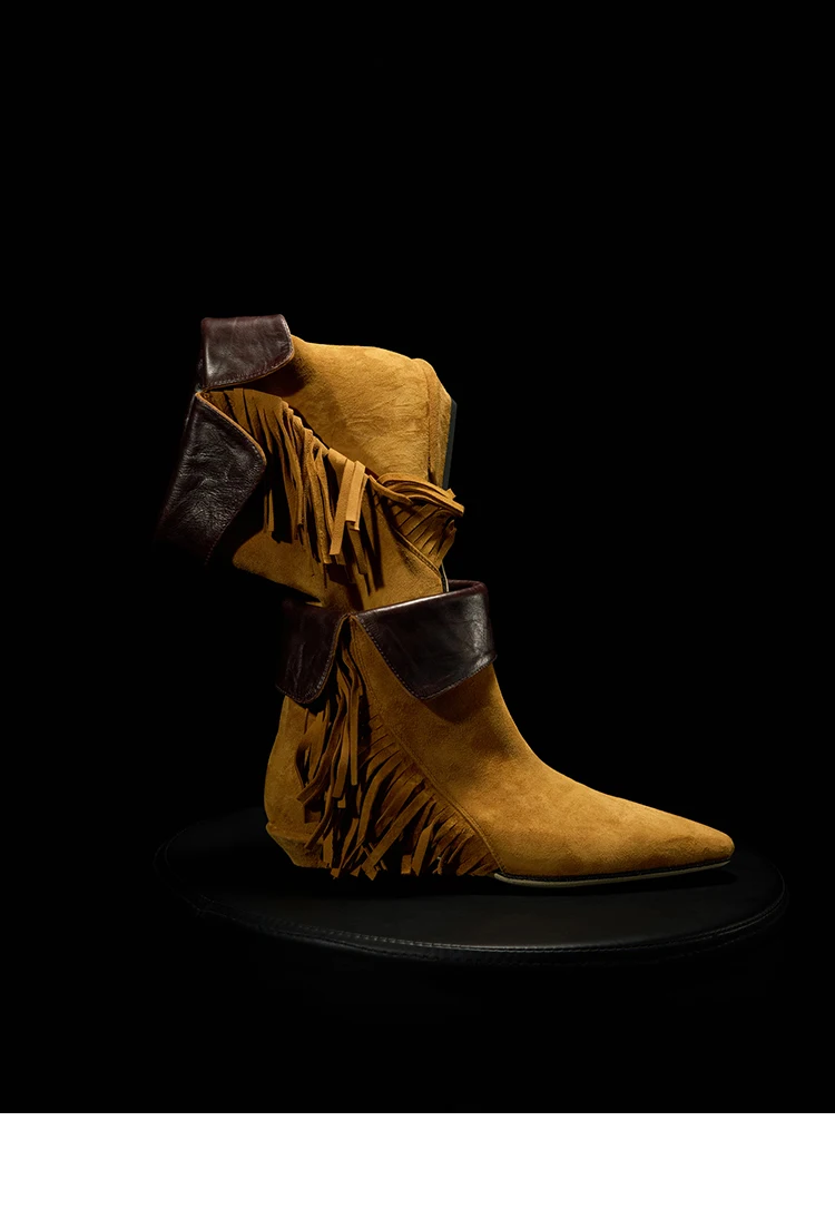 Handmade Genuine Leather Western Boots Detail 3