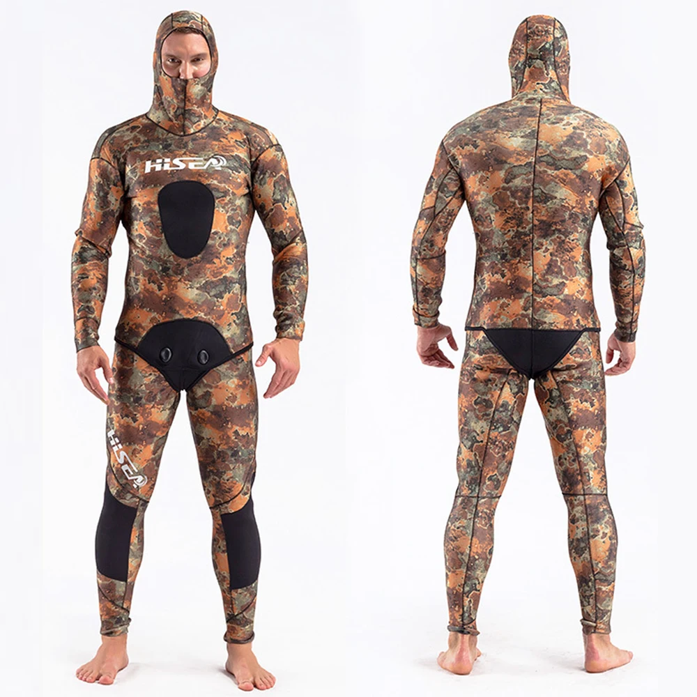 

Wetsuits Men Spearfishing Suit Diving Suit 3.5mm Open Cell Wetsuit Yamamoto Diving Wet Suit Neoprene Camouflage
