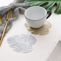 1pcs Heat Insulation Table Placemats Dining Table Mat Drink Cup Coasters Glasses Kitchen Mat PVC Non-Slip Hot Pad Placemat 2