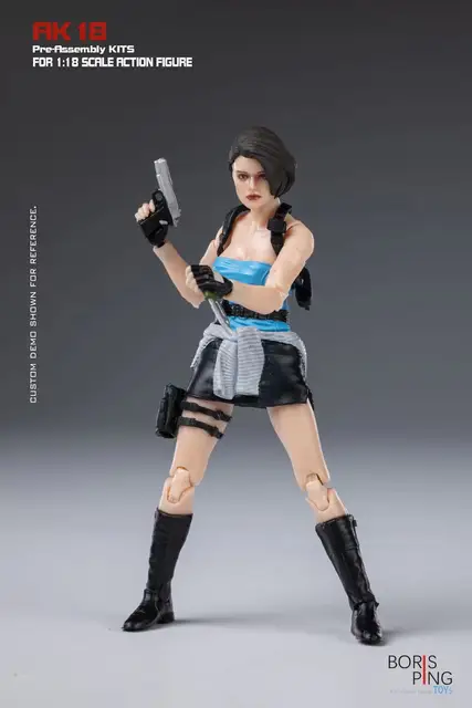 在庫 1/18 Borisping おもちゃ Ak18 女性兵士 10 センチメートル