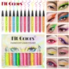 Fit Colors 12pcs/set colorful liquid UV waterproof Fluorescent Eyeliner Face Body Paint Pen long-lasting easy to remove 1