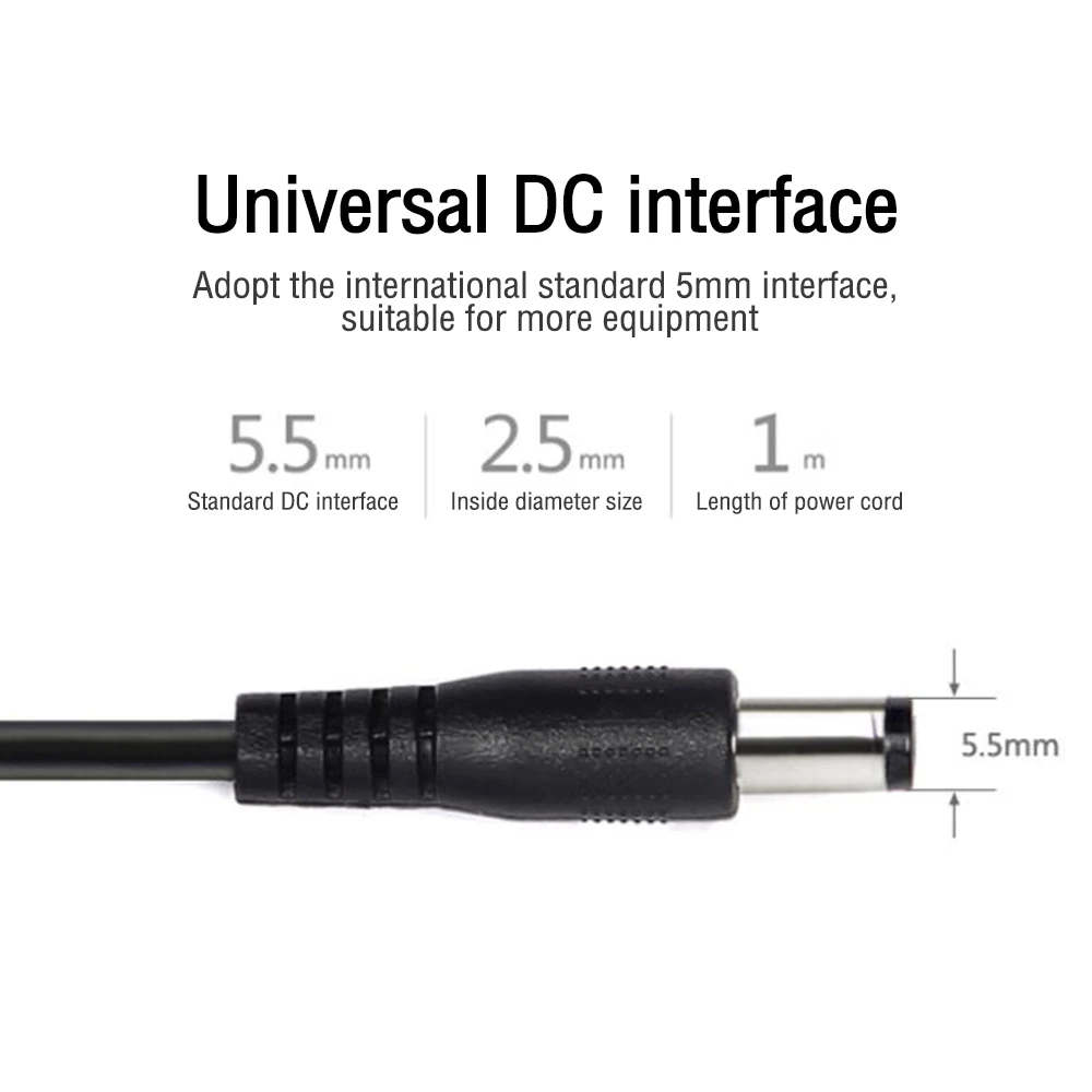 다양한 전압 3V 12V 24V 36V 조정 가능한 AC-DC 전원 공급 장치 어댑터 3V-36V-1.5A 잭 어댑터 플러그 EU 미국 가전 제품