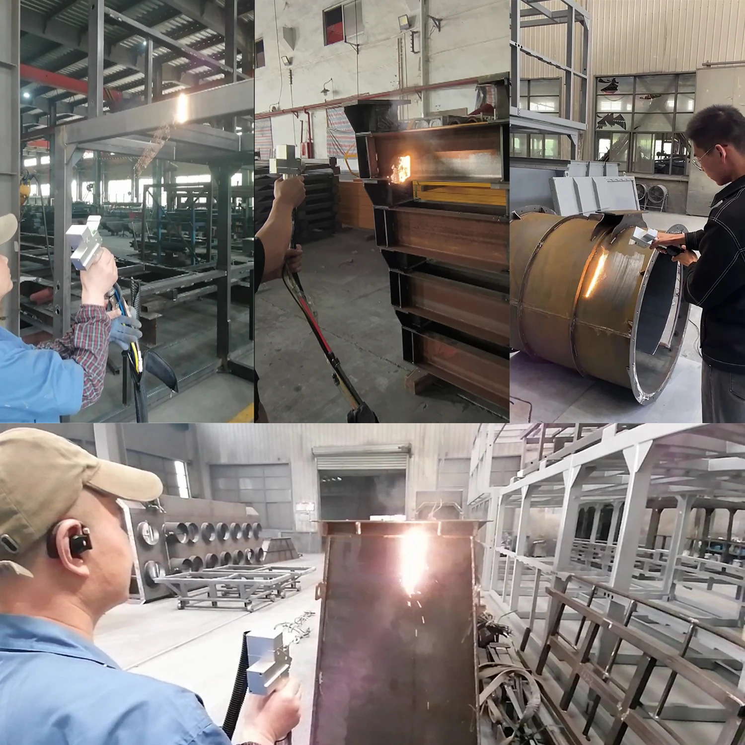 1500W Fiber Laser Cleaning Machine Industrial Rust Removal Cleaning Oil Paint for Metal Cleaning Width 300MM EU Stock 6