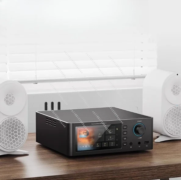 SM1.3 하이엔드 하이파이 스트리머 올인원 데스크탑 DAC AMP 고해상도 오디오 AK4191EQ AK4499EX 칩 블루투스 5.2 LDAC AptX